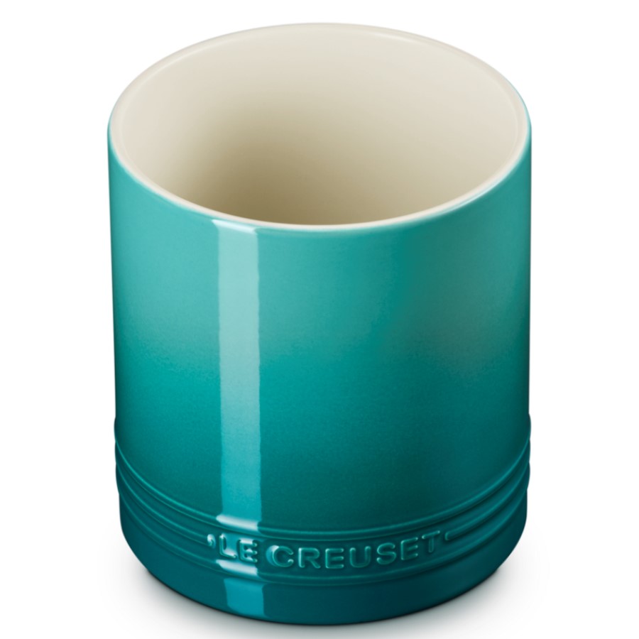 additioanl image for  Le Creuset Sign. Utensil Jar B/Riviera 